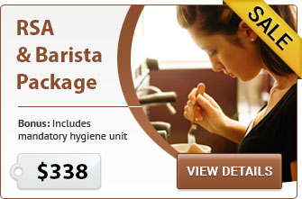 Barista RSA Course Package Sydney